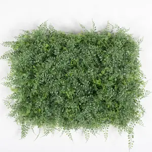 K10196 绿色篱笆人造假货室内或室外垂直花园绿色植物墙板装饰