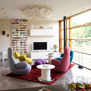 Hiện đại Ghế phòng chờ ghế sofa phòng chờ Ghế salon cao trở lại và thấp trở lại ghế chờ đợi với chức năng xoay - Product Image 6