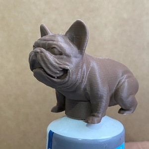 Tapa de pasta de dientes French Bulldog, tamaño regular, portátil, para uso doméstico - Product Image 2