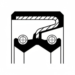 Anillo de Sellado APLICACIONES GENERALES 12000577B Sello de Aceite de Motor - Product Image 1