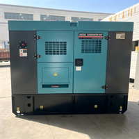Groupe électrogène diesel Ricardo fiable à refroidissement par eau, 60 Hz, 1800 tr/min, 400 V, triphasé, 70 kVA, pour utilisation en ferme/serre