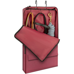 Horshi กระเป๋าแบบมีสายคล้องคอบังเหียนม้าแบบพกพามีช่องใส่ของ<span class=keywords><strong>3</strong></span>ช่อง - Product Image 2