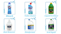 Machine de remplissage liquide anticorrosion ZERUI-4 pour la ligne d'embouteillage de produits de nettoyage pour les toilettes, de produits de blanchiment et de pesticides, pompe résistante aux produits chimiques