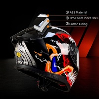 Casques de moto Abs les plus populaires pour hommes certifiés bon marché casque de moto unisexe Crash casque fabricant