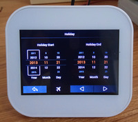Contrôleur de température Wifi Offre Spéciale du marché américain Thermostat Modbus RTU RS485