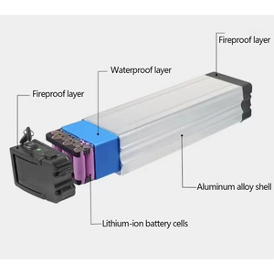 Paquete de Baterías JOZOKING de 48V 12~36Ah, Tamaño Personalizado, Iones de Litio de Ciclo Profundo para Bicicleta Eléctrica - Product Image 6