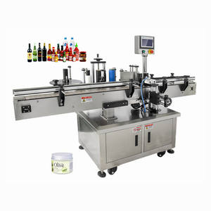 Máquina etiquetadora de botellas redondas pequeñas de rendimiento perfecto de bebidas y bebidas - Product Image 1