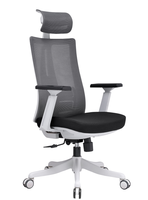 Vente en gros chaise de bureau ergonomique blanche de direction