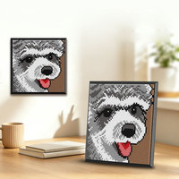 Kits de Bloques de Construcción de Ladrillos de Micropartículas DIY para Arte Pixelado de Mascotas, Pintura de Pared, Uso Dual para Escritorio y Hogar, Decoración, Rompecabezas de Ensamblaje, Regalo