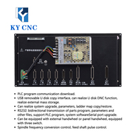 Contrôleur de tour CNC 2-5 axes, système servo haute précision pour machine de tournage des métaux