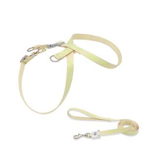 Yüksek Kaliteli Moda Kumaş Evcil Hayvan Tüy Dökülmesini Önleyici Nefes Alabilen Rahat Ayarlanabilir Köpek Yürüyüş Tasması - Product Image 5