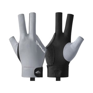 Gants de billard respirants en nylon à <span class=keywords><strong>3</strong></span> doigts, antidérapants, pour le snooker et le billard américain, ambidextres, confortables, accessoires de billard - Product Image 2