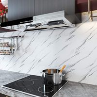Papier peint en marbre 3D ORON, blanc, autocollant, imperméable, rouleaux de papier peint auto-adhésifs pour la décoration de la chambre