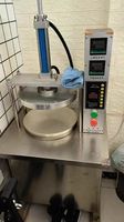 Stainless Steel otomatis Pancake Chapati & Roti Tortilla mesin pembuat dengan Motor penekan adonan YUNWEI 800 buah/jam 3.4kw