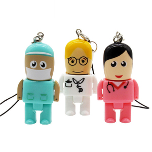 Khuyến mại Quà Tặng nhựa phim hoạt hình nhân vật y tế bác sĩ y tá hình dạng Memory Stick PENDRIVE 32GB FlashDrive USB Flash Drive - Product Image 4