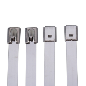 رباط كابلات من الفولاذ المقاوم للصدأ <span class=keywords><strong>304</strong></span> بقطر 4.6 مم، رباط معدني للاستخدام الخارجي، رباط كابلات للجسور البحرية، مقاوم للتآكل وذاتي القفل - Product Image 4