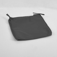 Housse de coussin en polyester doux imperméable pour l'extérieur, tabouret en pierre, siège de banc - Style moderne simple personnalisable, forme carrée