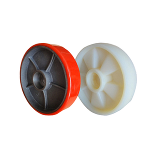 Rueda de carretilla elevadora económica de nailon pu Rueda de paleta manual - Product Image 5