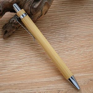 Bolígrafo de Bambú Yi Zi Xuan, Punta de Bala Negra de 1.0 mm, Herramienta de Escritura para Oficina y Estudio - Product Image 4