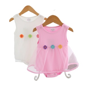 Vêtements pour bébés, robe Petti pour bébé fille, combinaisons pour femmes, barboteuses en dentelle pour bébés de fournisseurs chinois - Product Image 1