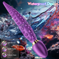 Tentacules d'octopus artificiels fabriqués sur mesure, jouet sexuel factice pour point G et anus, vibrateur à balle, adapté aux hommes et aux femmes.