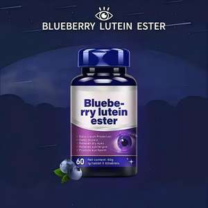 Comprimés d'ester de <span class=keywords><strong>lutéine</strong></span> à la <span class=keywords><strong>myrtille</strong></span> pour la protection de la vue et l'amélioration de la vue, 60 unités, durée de conservation de 24 mois - Product Image 2