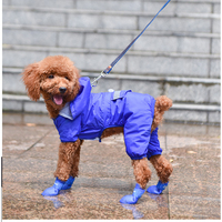 Chaussures pour chien de haute qualité, antidérapantes, avec bandes réfléchissantes, imperméables, pour l'hiver, costumes pour animaux de compagnie, chaussures de mode pour l'extérieur