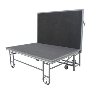 Có thể gập lại xách tay buổi hòa nhạc hiệu suất sân khấu di chuyển gấp trống risers đám cưới sự kiện lớn sân khấu - Product Image 3