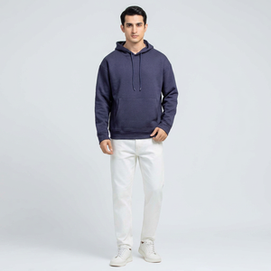 Sudaderas con capucha extragrandes de invierno para hombre, personalizadas al por mayor, mezcla de algodón grueso, OEM ODM, 100% algodón, impresión digital para sudaderas con capucha para hombre - Product Image 1