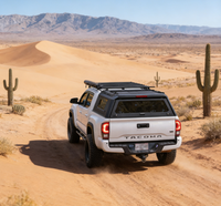 Couverture de benne rigide rétractable en acier pour Ford F-150 5,5 pi avec mécanisme de verrouillage et roulement, étanche
