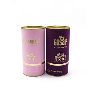 Eco-Friendly Premium Branded Customizable Velvet Storage <b>Container</b> Cylinder Box for Luxury Goods Ideal Gift Packaging Paper Tube - Product Image 6