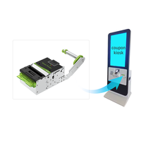 Imprimante thermique de reçus Cashino KP-803 haute vitesse 3 pouces 80 mm intégrée pour kiosque, avec présentoir de papier, USB, RS232, LAN