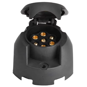 <span class=keywords><strong>Prise</strong></span> de remorque 7 broches 12V <span class=keywords><strong>prise</strong></span> de remorquage électrique 7 broches <span class=keywords><strong>attelage</strong></span> de remorquage étanche mâle et femelle pour camions, camping-cars ou bateaux - Product Image 4