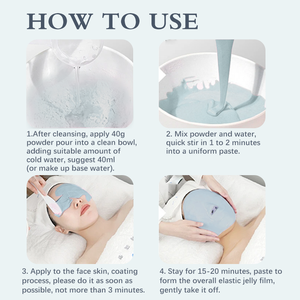 T Hidratação Intensa & Plumping Exo-Booster Revelar Máscara De Vidro Pele Geléia Em Pó Hidrogel Peel Off Soft Máscara para Calmante e Calmante - Product Image 4