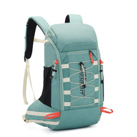 Sac à dos de montagne léger 40L avec sifflet de survie, imperméable et respirant, pour la randonnée, le camping et les activités de plein air