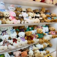 Peluche Anime Mignonne de 17-25 cm pour Machine à Pinces, Vente en Gros, Nouveauté, Jouet en Peluche Animal en Tissu