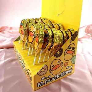 Vente en gros pas cher Chocolat Mignon <span class=keywords><strong>Petite</strong></span> Oie Bonbons pour enfants Bonbons sautants Sucette Chocolat - Product Image 4