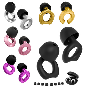 Tapones para los Oídos de Silicona y ABS de Alta Fidelidad - Cancelación de Ruido y Protección <span class=keywords><strong>Auditiva</strong></span> para Dormir, Conciertos y Reducción de Ruido - Product Image 1