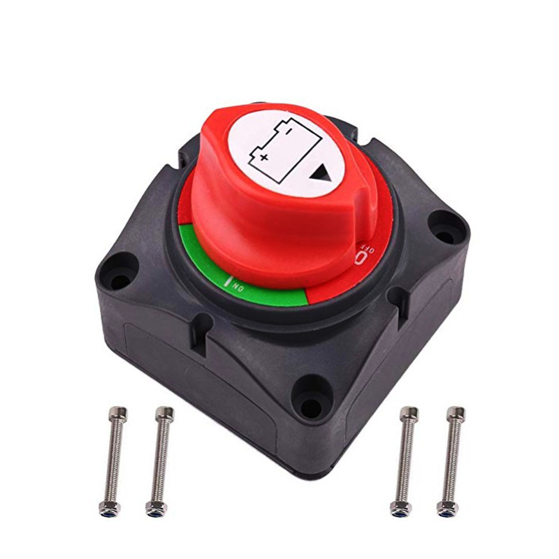 Zware Dpdt 12V 24V 48V Dual Auto Voertuig Rv Marine Boot Accu Isolator Master Kill Switch Ontkoppelt Uitschakelset