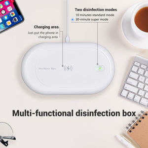 Nouvelle arrivée 10W <span class=keywords><strong>charge</strong></span> rapide <span class=keywords><strong>sans</strong></span> <span class=keywords><strong>fil</strong></span> <span class=keywords><strong>boîtier</strong></span> <span class=keywords><strong>de</strong></span> désinfection <span class=keywords><strong>UV</strong></span> chargeur intelligent multifonction <span class=keywords><strong>avec</strong></span> une haute efficacité et des avantages pour la santé - Product Image 6