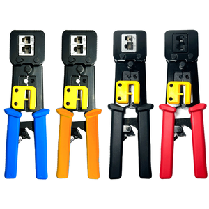 Pince à Sertir pour Câble LAN à Traversée Facile, Outil de Sertissage pour Câble Réseau CAT5E CAT6 Pass-Thru RJ45 - Product Image 5