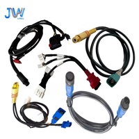 Arnés de Cables Automotrices Personalizado, Arnés de Cables con Conector Redondo Impermeable para Motor y Sistemas Electrónicos de Automóviles