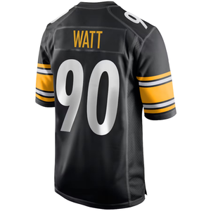 Großhandel 2025 American Football Jersey Hochwertige Stickerei Günstige genähte Shorts Stil Inspiriert von 90 # T.J. Watt - Product Image 3