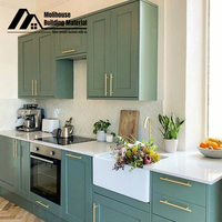 Usine chinoise Armoire de cuisine modulaire en forme de L Armoire arménienne Armoires murales de cuisine horizontales avec rangement