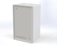 Montaje de caja resistente a la intemperie de 1 Banda, placa de cubierta de riel Din integrada, múltiples agujeros para montaje de placa PCB, diseño duradero