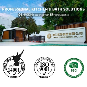 Phòng tắm liền khối cao cấp YITE, có thể tùy chỉnh, tích hợp vòi sen, nhà vệ sinh, thiết kế khô ướt riêng biệt, sản xuất sẵn, OEM - Product Image 6