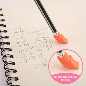 8 Gommes 3D en cuir PU durable de couleurs variées avec motifs de dessins animés pour l'école, le bureau et la maison – Essentiel pour la rentrée scolaire - Product Image 4