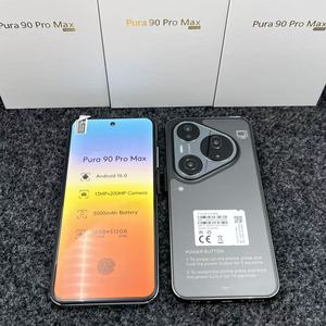 สมาร์ทโฟน Pura90 Pro Max 5G ราคาประหยัด ใหม่เอี่ยม ขนาด 7.3 นิ้ว 16GB 512GB Snapdragon 8 Gen3 Android16 แบตเตอรี่ 5000mAh ปลดล็อคแล้ว สั่งซื้อจำนวนมาก - Product Image 2