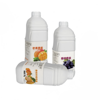 Chinees gemaakt hoogwaardig 2KG grapefruit fruitsap jam puree in doos, speciale fruitsmaak siroop voor desserts & dranken