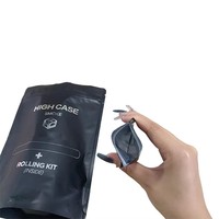Sacs en Mylar personnalisés avec impression à chaud et fermeture éclair pour l'emballage de bonbons, de thé, de café et d'aliments